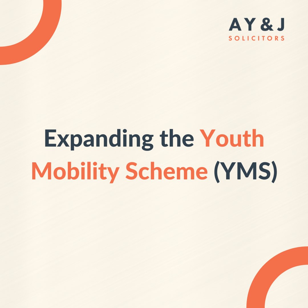 AYJSolicitors's tweet photo. More opportunities under the Youth Mobility Scheme! 🎉

Exciting expansions mean more nationals from Uruguay, South Korea, and Japan can explore, work, &amp; experience life in the UK. 

Age limits have been adjusted for specific nationalities, &amp; application processes streamlined. https://t.co/rcFGI3a0YP
