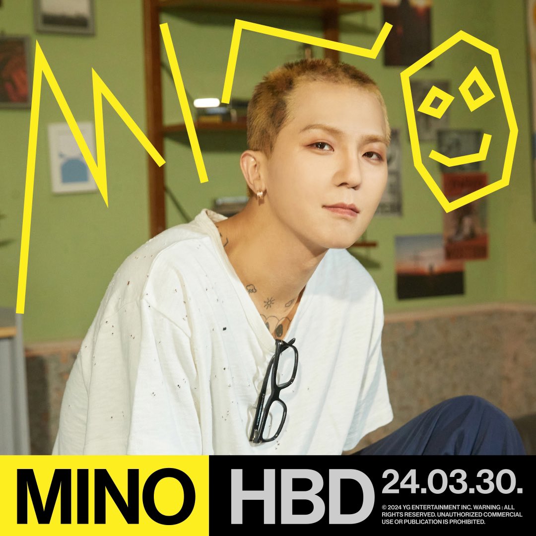 HAPPY BIRTHDAY MINO🎉
✅2024.03.30

#WINNER #위너 #MINO #송민호 #HAPPYBIRTHDAY #20240330 #YG