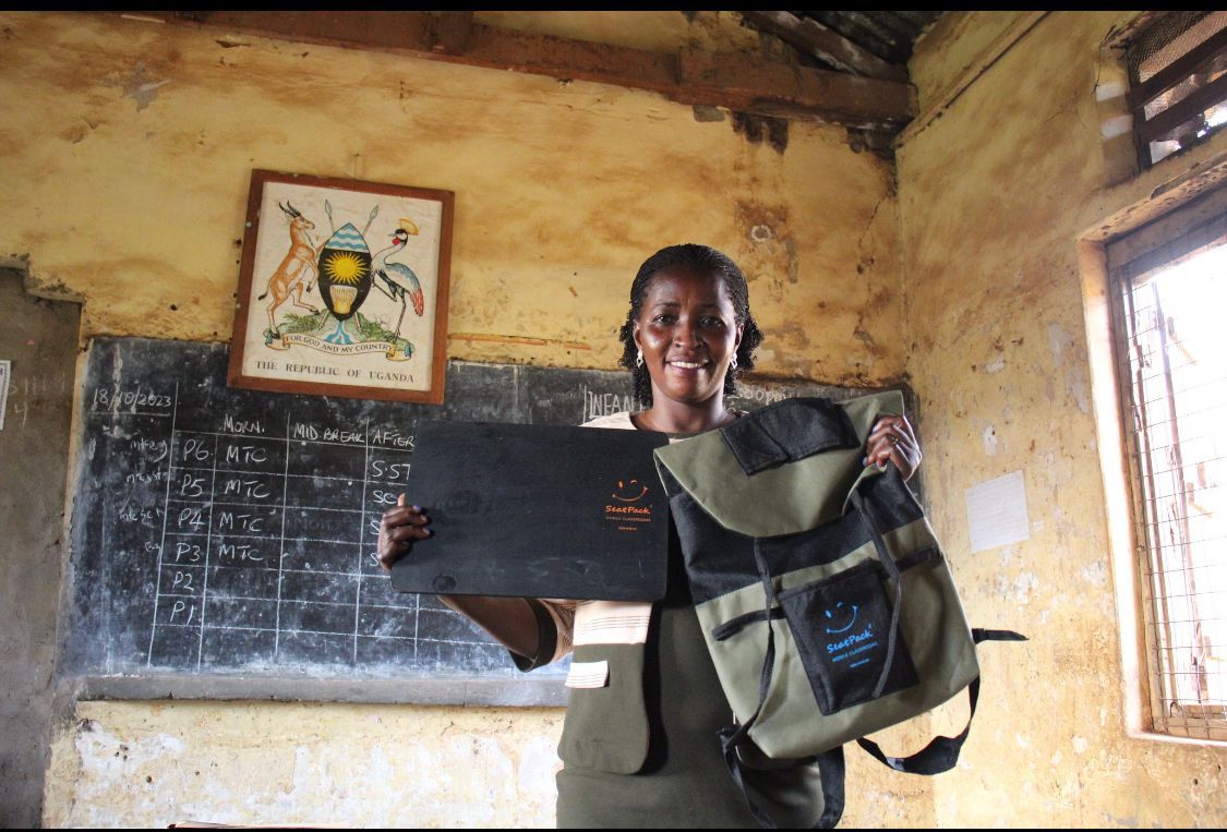MarvinMotives's tweet image. Let us celebrate the power of affordability! With the #SeatPack that transforms into a bamboo chair and a portable writing pad, we are making quality education accessible to every child in East Africa. 
Say goodbye to expensive furniture🌟 

#EducationForAll #AffordableSolutions