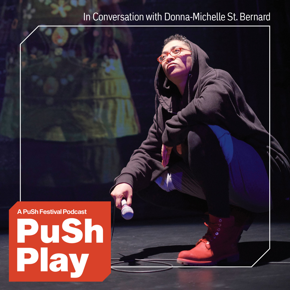 ICYMI: all episodes of our podcast, PuSh Play, are streaming now! In ep 4, @BelladonnaNHP talks about creating care through discomfort. Listen here: ow.ly/Qiuc50QFq59 📷: Michael Cooper #LivePuSh #PuSh2024 #LiveArt