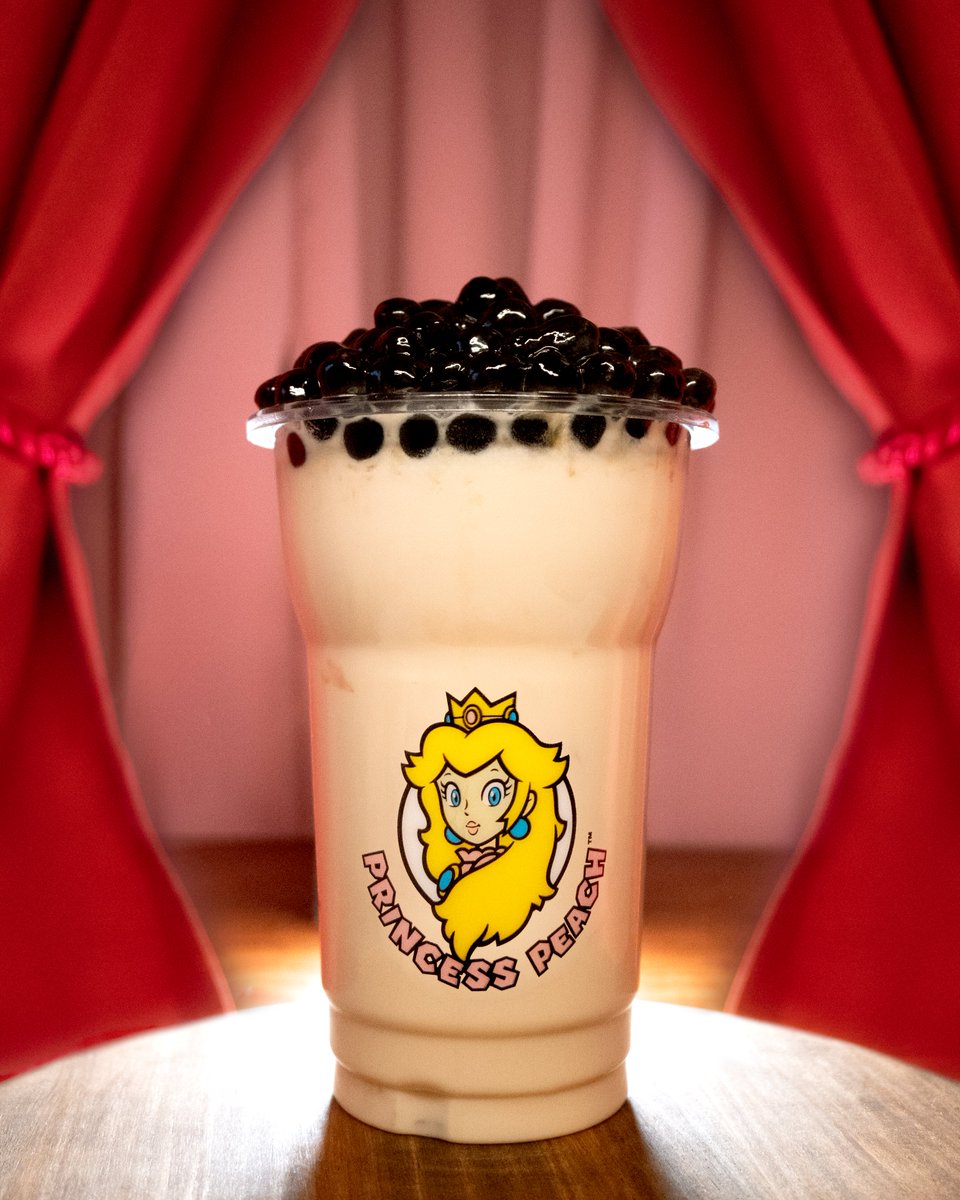 kfteausa's tweet photo. Watch Peach’s Showstopping Milk Tea transform and get ready for the spotlight 🎭

#kft #PrincessPeachsTeaParty #PrincessPeachShowtime #Nintendo #kftpartner #kungfuteacollab #NintendoSwitch #PeachsShowstoppingMilkTea #PrincessPeachDrink https://t.co/4oCKY3jsiQ