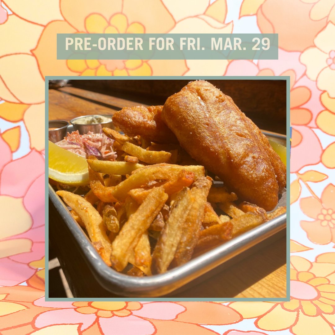 LAST CHANCE! Fish & Chips will be served this Friday at the Indie Brewpub. Eat-in or pre-order online now for pick-up on Fri. Mar. 29.⁠
⁠
We have beer specials all weekend in our bottleshop! Ask about our 6-pack special, our vintage bottle sale & our case sales. ⁠
⁠#LiveIndie