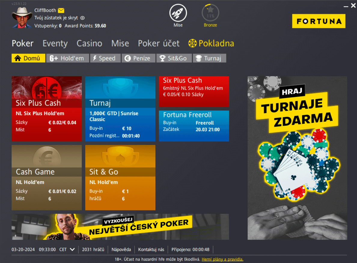 🆕 Je libo freeroll? Na nové online herně Fortuna Poker si turnaj zdarma zahrajete každý den! 👉 pokerarena.cz/rubriky/online…