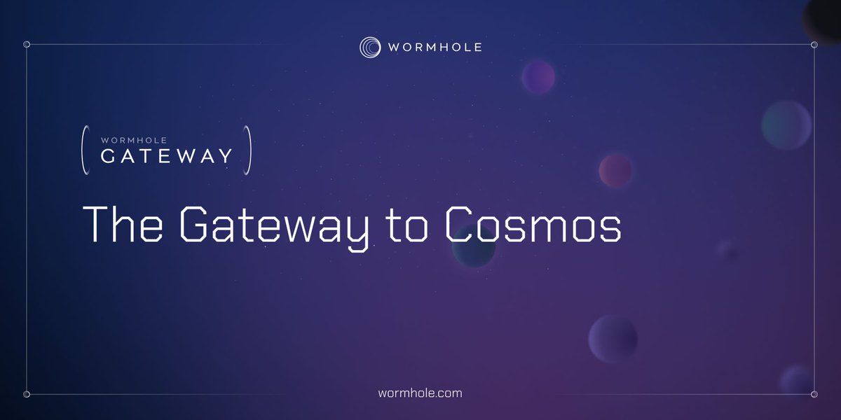 wormholecrypto's tweet photo. Read more about Gateway at the link below.

https://t.co/3Lsp27wONG https://t.co/v0EvnXq4PQ
