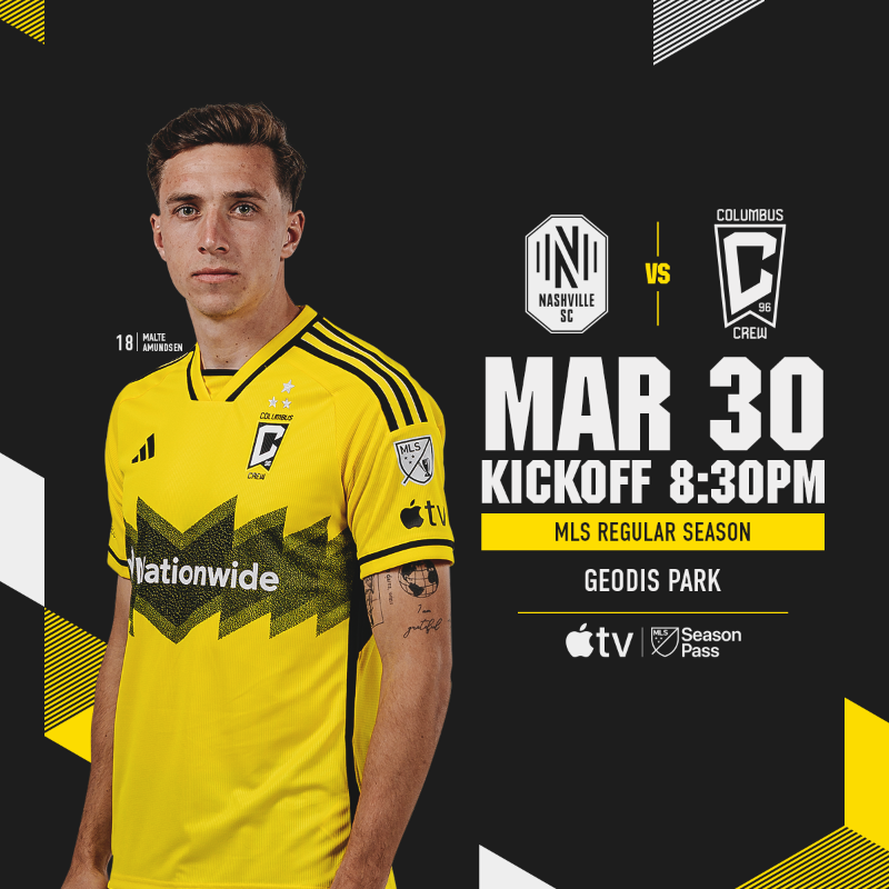 ColumbusCrew's tweet photo. Tomorrow Night In Nashville 😤
#Crew96 | #NSHvCLB