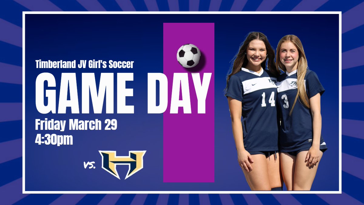 THS_JV_Soccer's tweet photo. ⚽️JV Game Day! 
🆚Holt
⏲️4:30pm
📍Holt High School https://t.co/7tYVf4Omh0