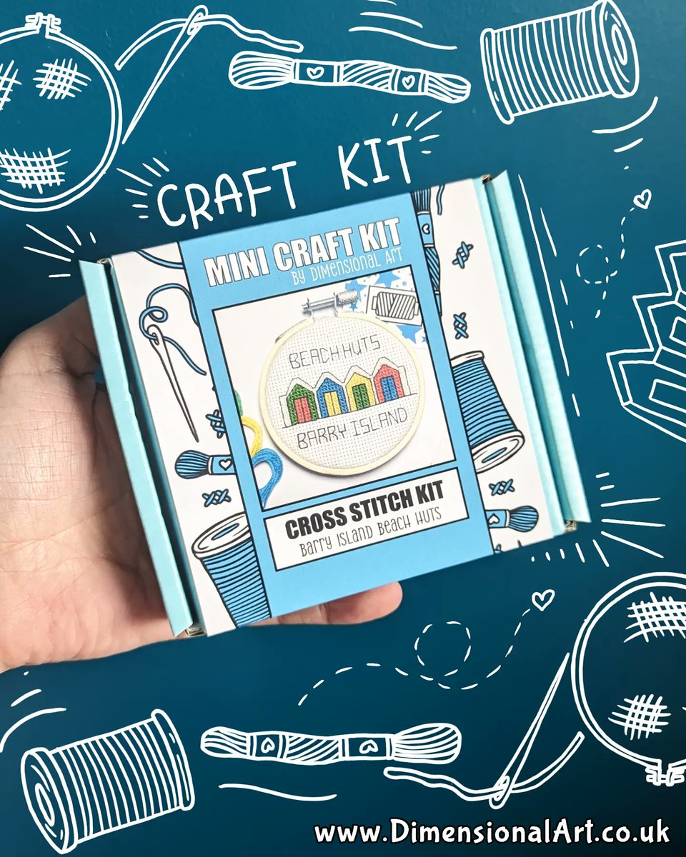 LAUNCHING MONDAY

2 days to go till we launch our brand new Crafts kit, starting with our mini cross stitch kits 🙌🏻

Launching on Monday, with a limited amount so make sure you set a reminder!
dimensionalart.co.uk 

#barryisland #crossstitch #craftkit