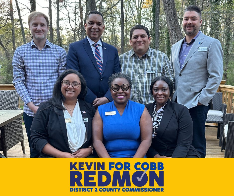 Being in the room with these extraordinary community leaders was an honor. I am proud to be running with them to serve Cobb County. Election day is May 21st! Learn more at KevinForCobb.com #KevinForCobb