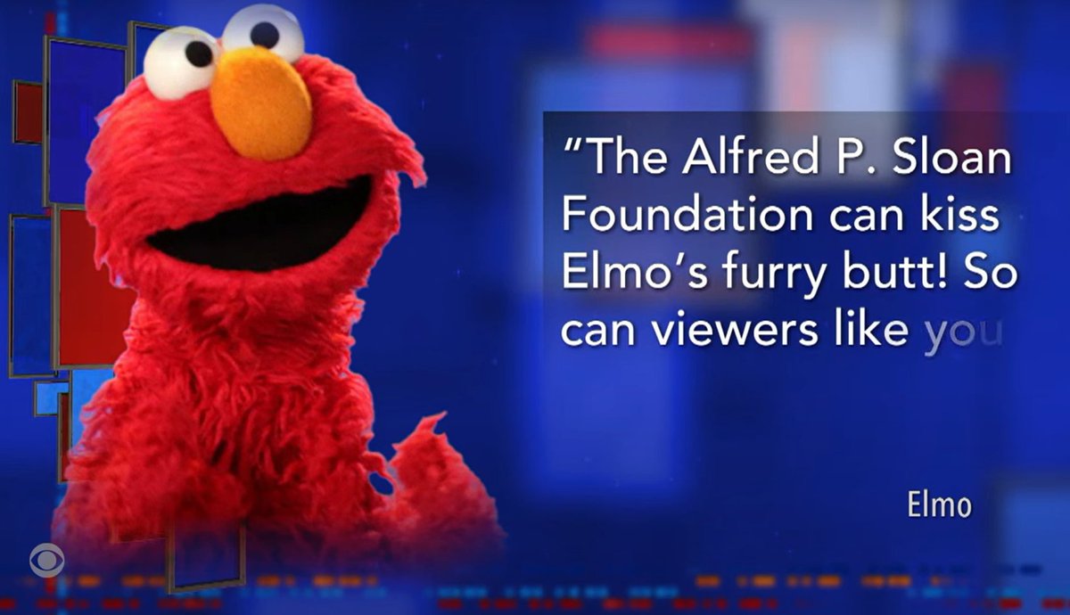 There'd be no greater honor <a href="/elmo/">Elmo</a> !
Did you catch this moment on <a href="/colbertlateshow/">The Late Show</a> last night? youtube.com/watch?v=crwjX4…