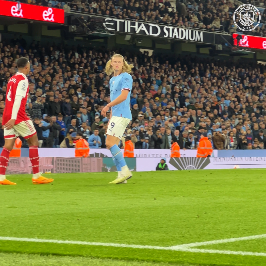 When Erling Haaland scored with Picture