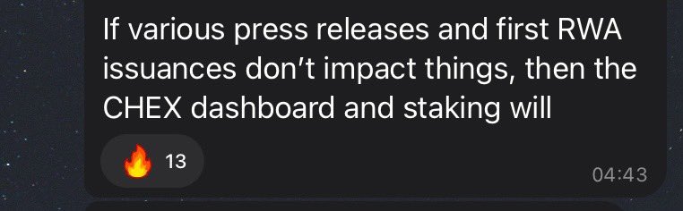 Time for another round of comments made by David Packham of <a href="/ChintaiNexus/">Chintai Nexus</a> after the announcement that 2 billion in #RWA issuances is already confirmed for 2024 $CHEX