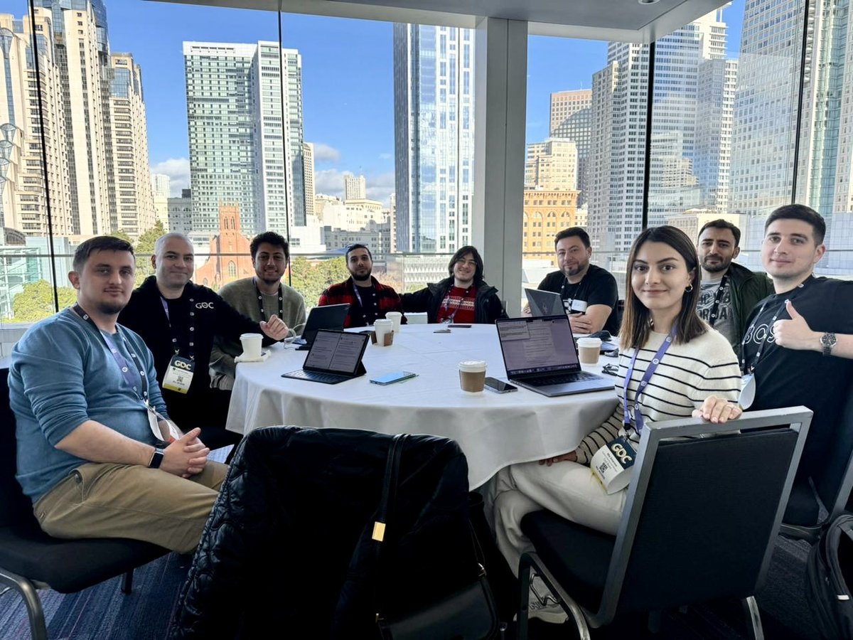 CoolBearsGames's tweet photo. We had an incredible and productive time at @Official_GDC last week! Thank you everyone! We are looking forward to coming back next year. 😊🫰🏻🥳 #GDC2024 #coolbears https://t.co/xOExagjNzs