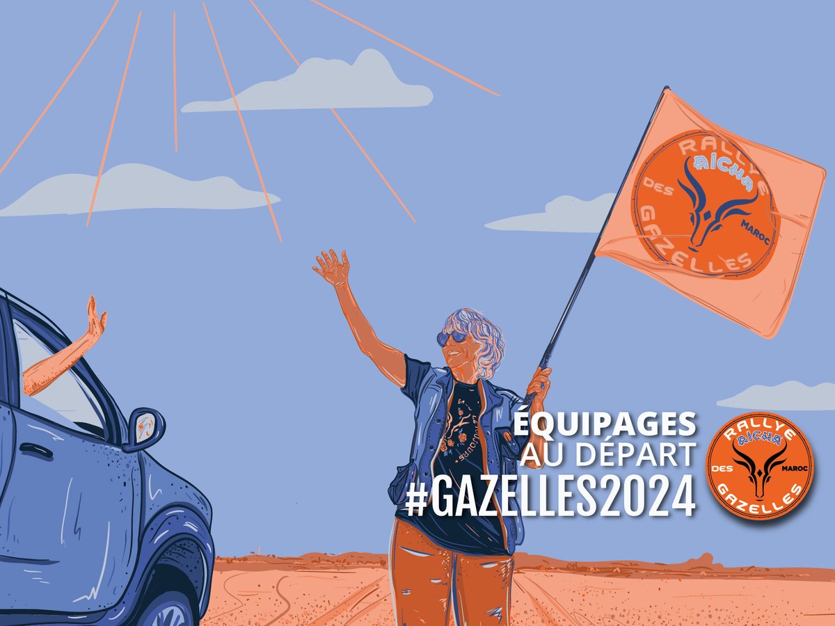 Sur cette 33ème édition, 400 Gazelles s'apprêtent à vivre une aventure unique réparties dans 5 catégories : 🔸4x4/Camion🔸Quad/SSV🔸Crossover 🔸E-Gazelle Auto🔸E-Gazelle innovation Découvrez-les équipages ⤵ rallyeaichadesgazelles.com/edition-2024/g… #Gazelles2024 #JointheGazelles @MaiengaEvents