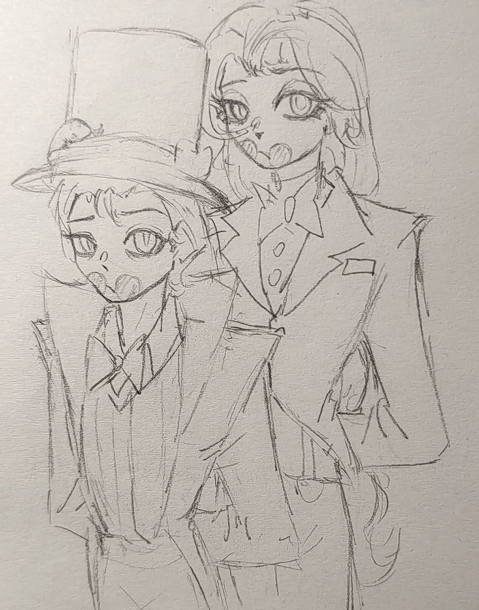 KKinranx's tweet photo. They are just like the same. #HazbinHotelLucifer #HazbinHotelCharlie https://t.co/4huChXfe48
