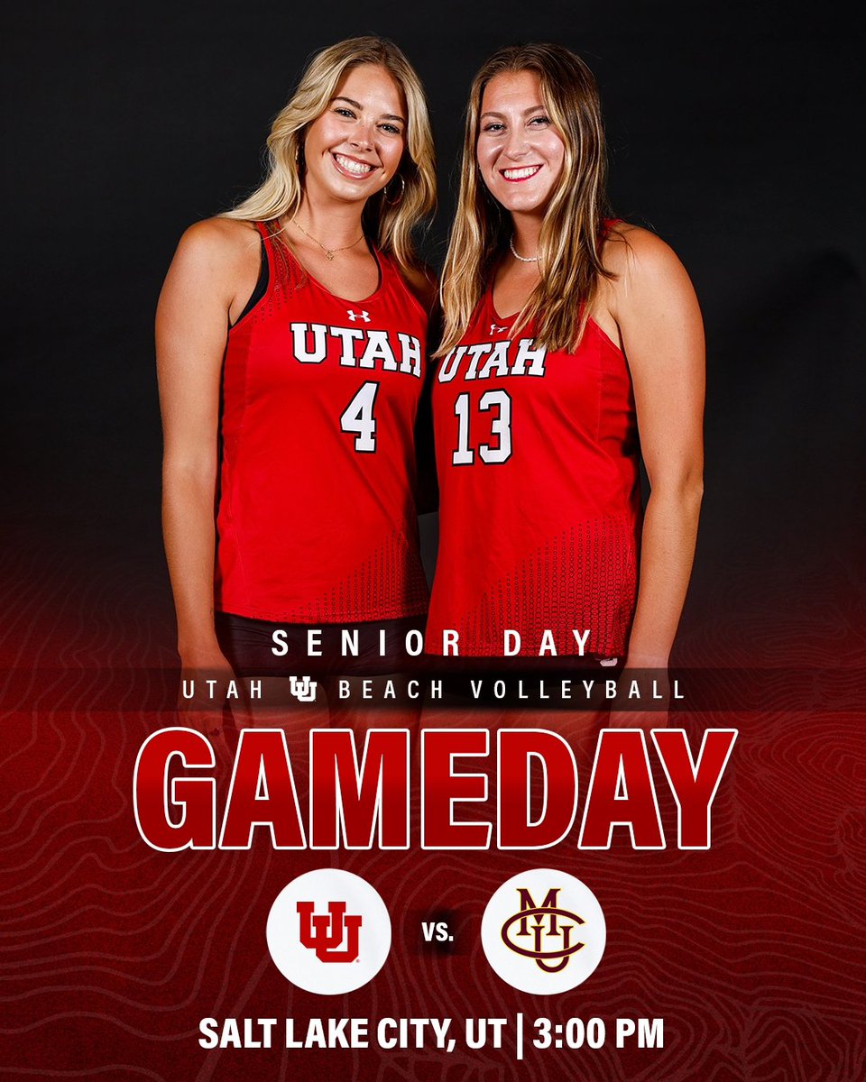Day 1️⃣ back 🏠 Come celebrate senior day with us at 3PM before our match against Colorado Mesa‼️ 📍 Salt Lake City, UT 🆚️ Texas A&M Kingsville & Colorado Mesa ⏰ 11 AM / 3 PM MT #GoUtes