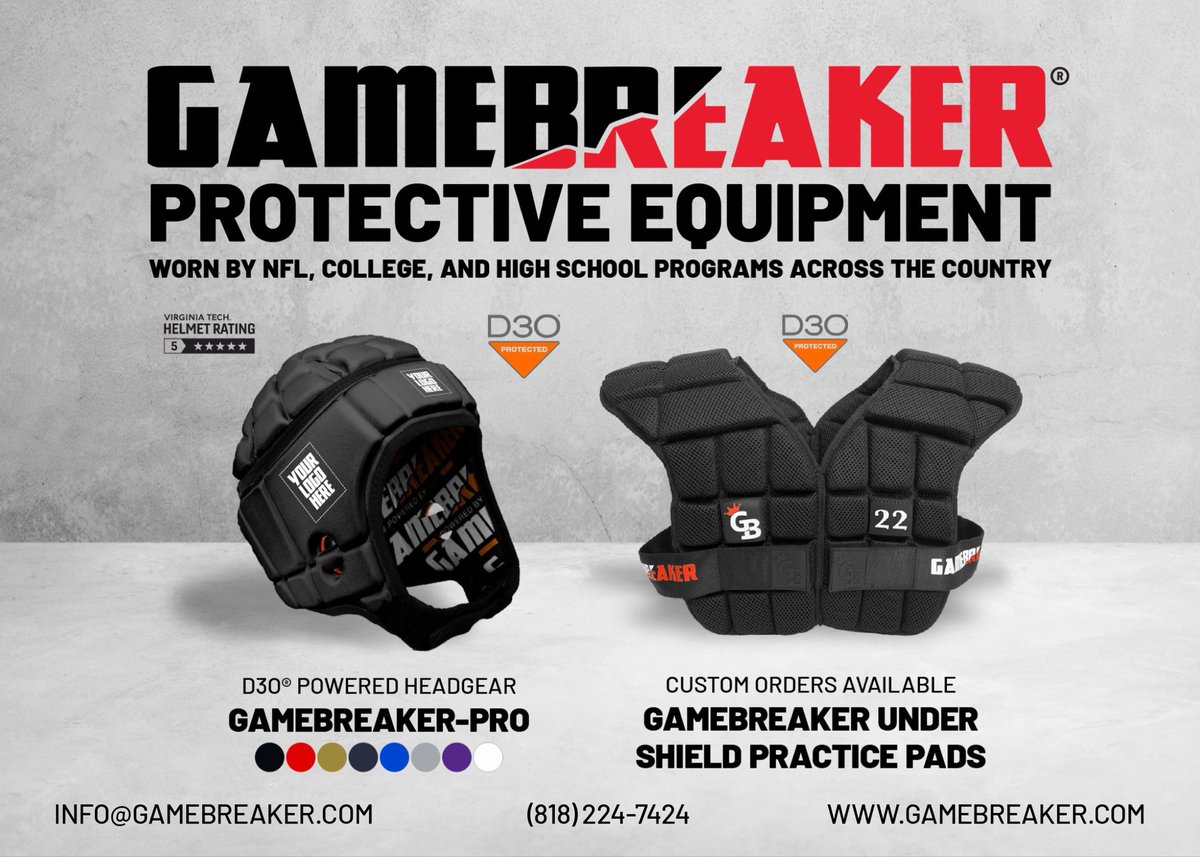 Trusted by @NFL @NCAA & @NFHS_Org programs across the country.