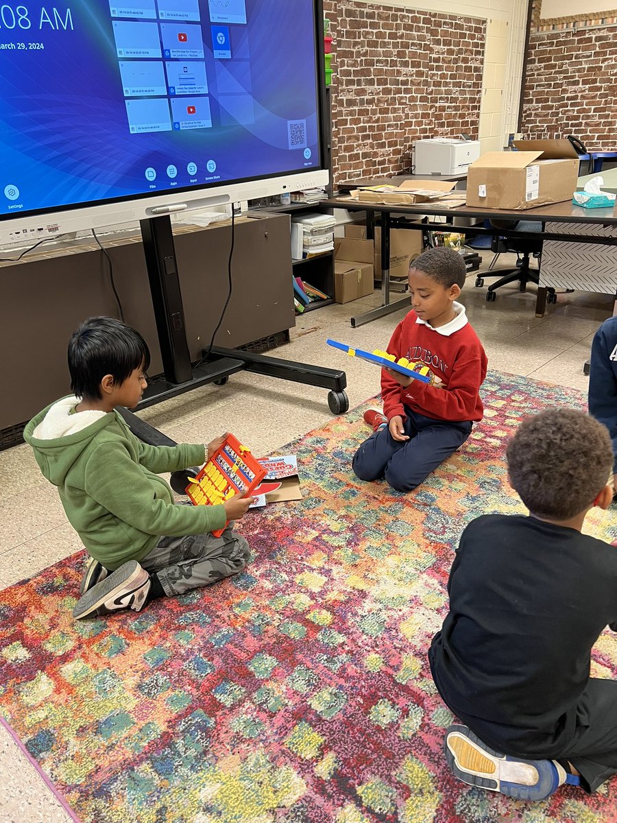 mrsherberger's tweet image. Today my 3rd graders are working on their language skills by playing games that involve asking each other describing questions. #funfriday #funwithlanguage #ilovemyjob #wingsup @AudubonES