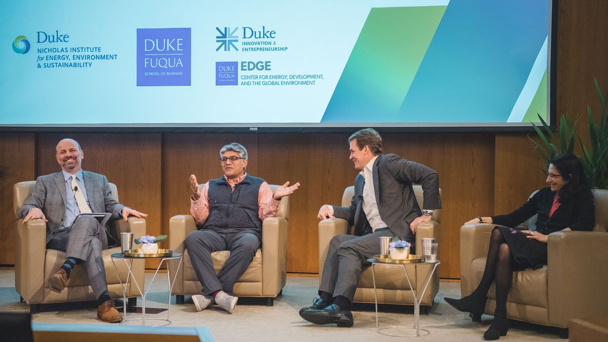 Miss last month's 'Billions to Trillions' summit at @DukeU? We rounded up a few of the speakers' insights into how to catalyze private investment in climate solutions: nicholasinstitute.duke.edu/articles/makin… COMING SOON: Recordings from all sessions at the summit!
