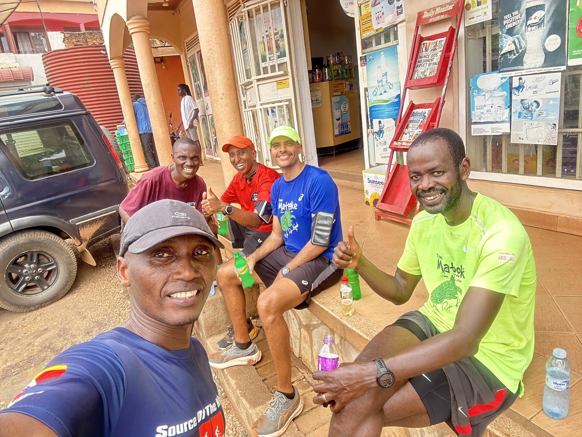 This morning we ran to test the #Kyambogoultrachallengerun route for 50kms which is taking place 4th May 2024. The Kiwatule-Najera-Kira may need to be reviewed as per the potholes/traffic, management will look into it, but no worries the hills are intact no body touched any 😁