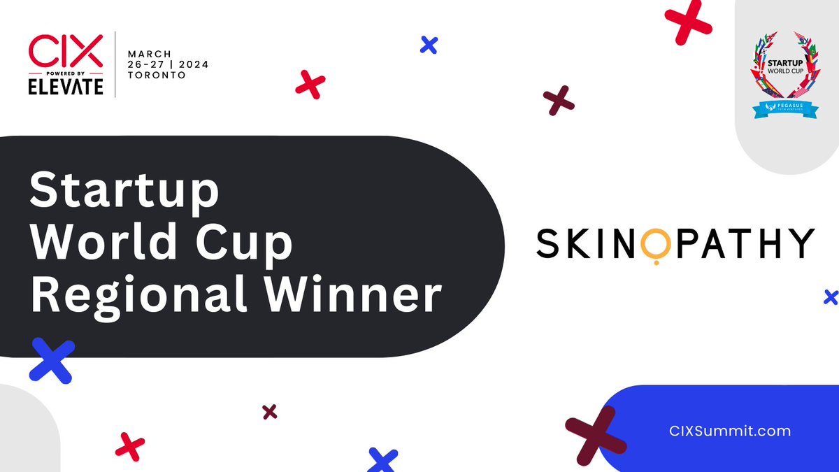 We’re proud to announce @skinopathy as the Regional Winner of the Startup World Cup! This platform consists of a global series of startup conferences and competitions that bring together phenomenal startups, VCs, and world-class tech CEOs. Congrats to CEO & Co-Founder, Keith Loo!