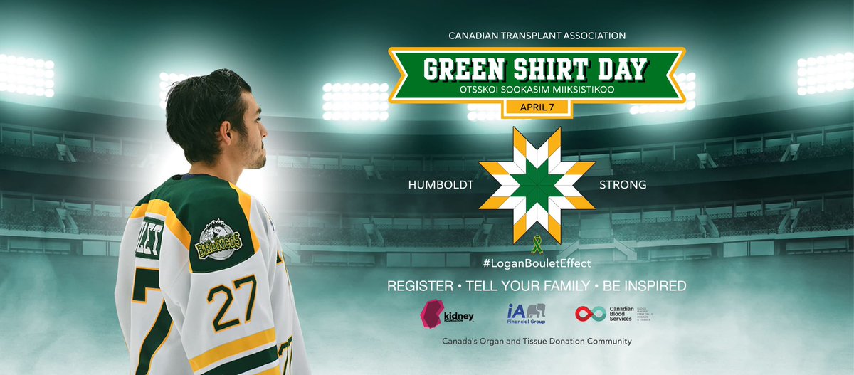 Recognizing #GreenShirtDay is simple & something everyone can take part in. Start the conversation with family & friends, reaffirm your decision to be a donor with loved ones, or register & tell your family you did. signupforlife.ca