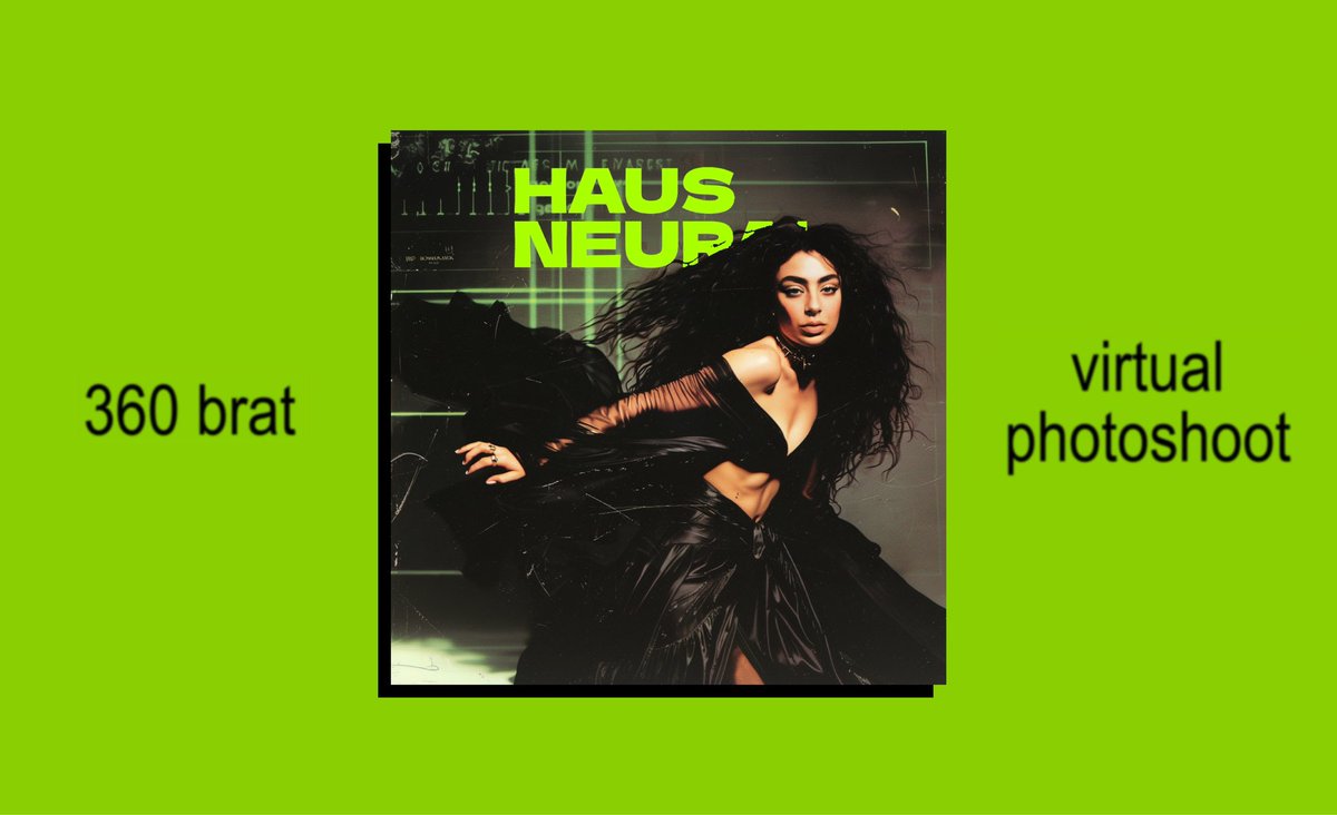 Feeling inspired after <a href="/charli_xcx/">Charli</a>'s PARTYGIRL set snatched my entire soul!!! So I channeled that energy into a visual project to celebrate this moment!

Introducing the BRAT virtual photoshoot, Full link below 🔗👇

Also go stream <a href="/boilerroomtv/">BOILER ROOM</a> if you haven't already!