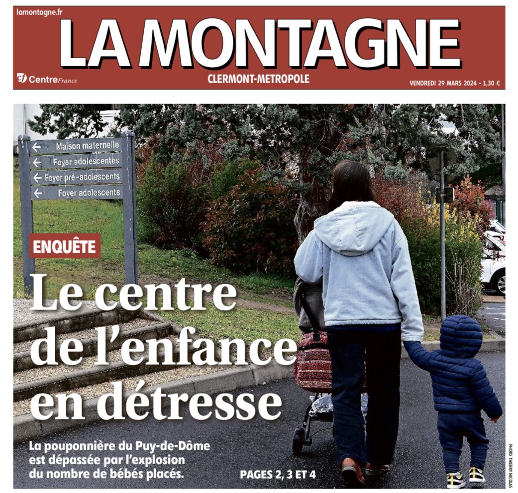 Malik_Kebour's tweet photo. Dans @lamontagne_fr, éducateurs, médecins, juges, direction racontent comment la pouponnière du Puy-de-Dôme est devenue une « bombe à retardement ». Des bébés en danger y sont placés pour être protégés et se retrouvent dans un état désastreux. Explications ⬇️ https://t.co/EHVOIHspkx
