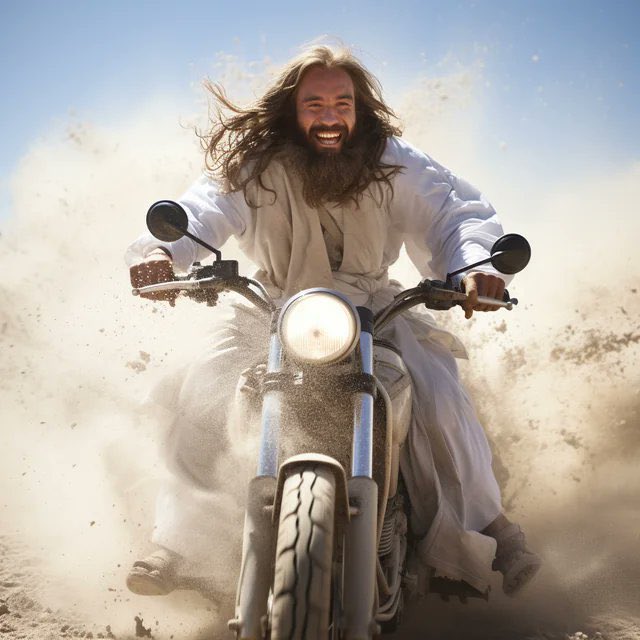 If Jesus was alive today we’re pretty sure he’d be a biker! Question is what would he ride?
Happy Easter one and all and have a great long weekend! 😁