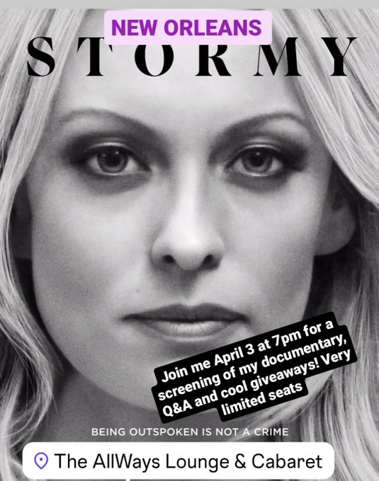 Tickets and info: https://t.co/sffejUkLG5 https://t.co/dYGYQnGhBG<a href="/tag/askstormy"class="tags"><span>#askstormy</span></a>