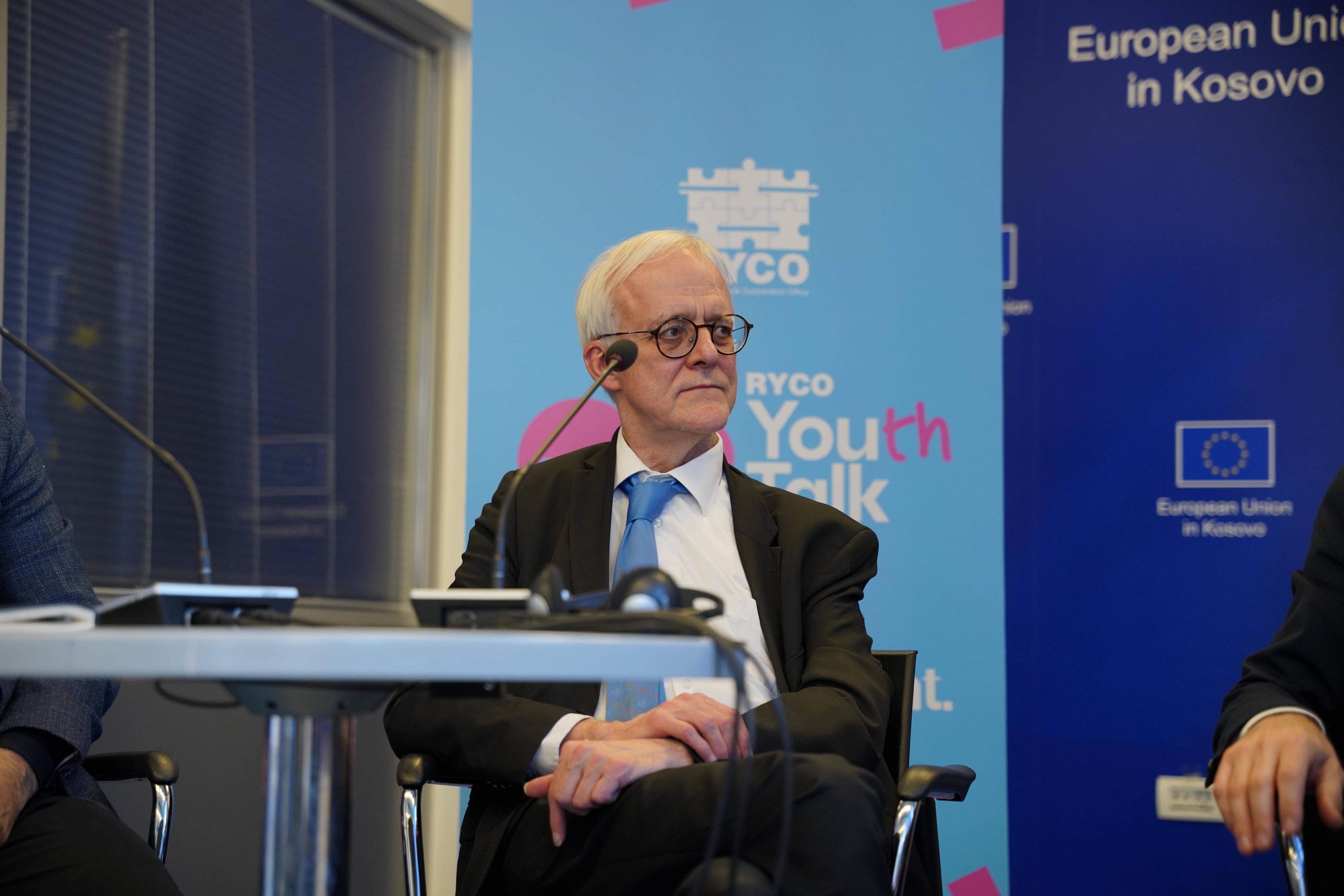 RYCO Western Balkans on X: "Guests included H.E. Mr. Jörn Rohde,  🇩🇪Ambassador in #kosovo , Mr. Jeton Zulfaj, Political Advisor to the  Prime Minister of #kosovo , Mr. Xavier Rouard, Second counselor