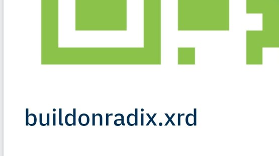 This guy is legit , #radix is the web3 we need. The revelation on radix going to be huge and the dapp that build on radix too.
So I just got myself an RNS from @XRDdomains #buildonradix