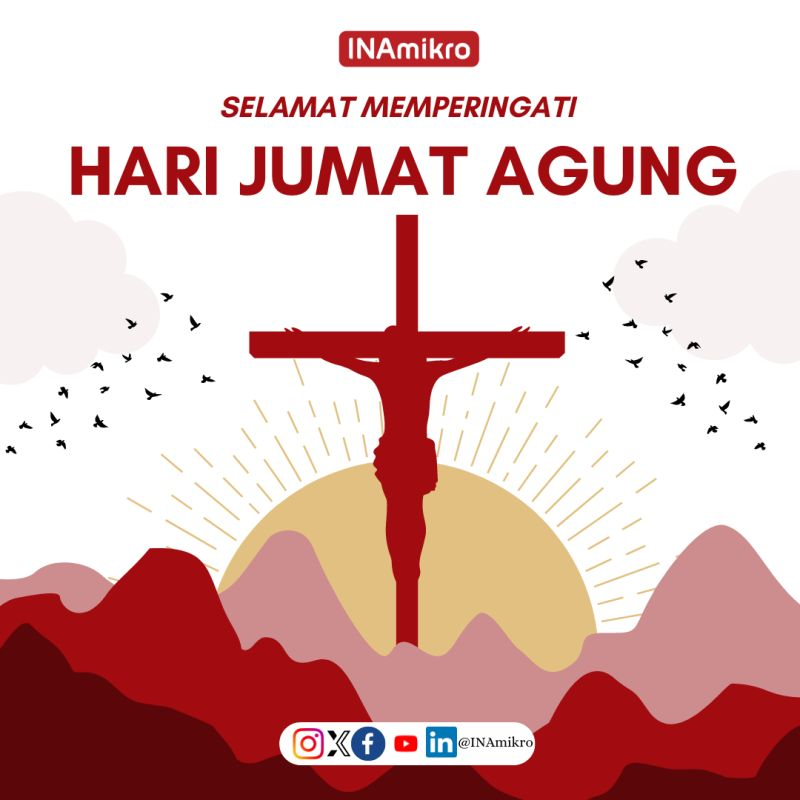 Selamat Memperingati Hari Jumat Agung, kiranya kita semua mendapatkan keselamatan dan pengampunan atas dosa-dosa kita.

Happy long weekend, Sobat Mikro!