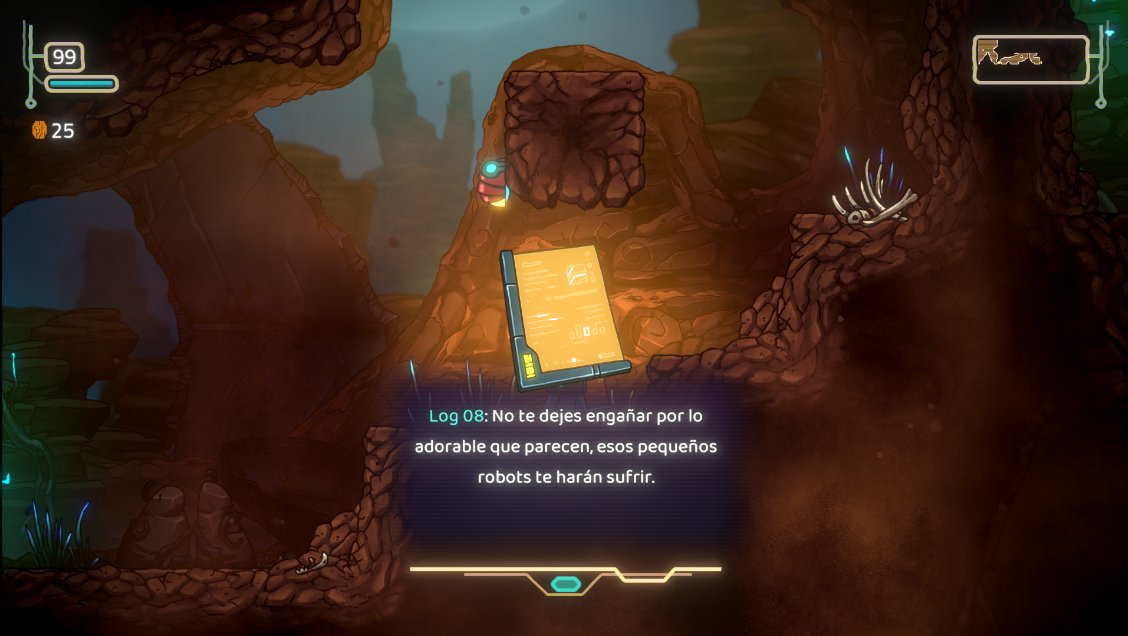 Xplorite Update:
We're still working in the game, we had to take some tome to do miscellaneous things. Currently doing the teaser for steam. Also translating the game to Spanish. It's being difficult to show things without showing too much.