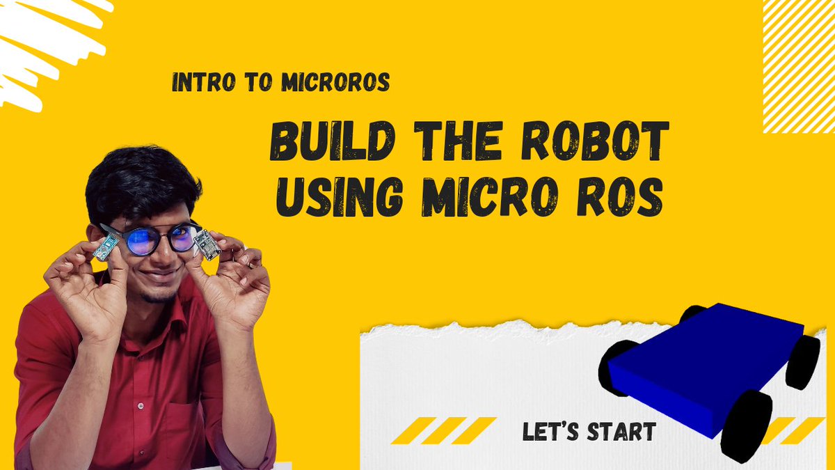 youtu.be/DxGftRaD9k4
'Embarking on a journey into the world of #microROS setup! 🚀 Excited to dive into the realm of lightweight, real-time communication for #ROS2. Stay tuned for updates and insights as I navigate this fascinating tech landscape! #robotics #embedded #IoT'