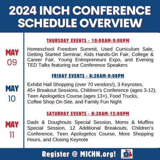 Michigan Christian Homeschool Network - MICHN tweet media