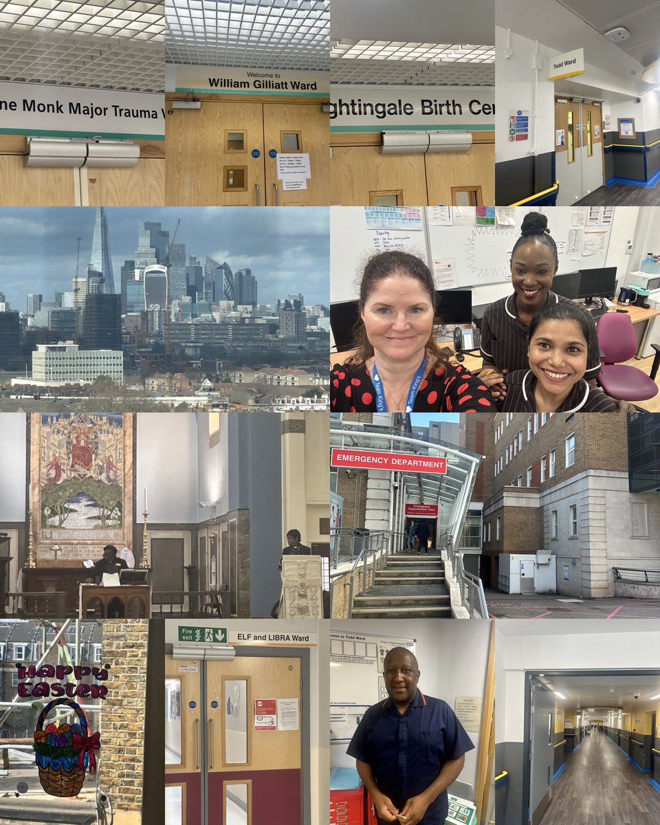 On call today & visit to DH site @KingsCollegeNHS meeting the Ops team, maternity, trauma, St Luke’s chapel for an Easter service, a good chat with staff on, busy with transplants and a submission of an MBA by one of our liver/renal bed mgrs this week. Thanks 🙏🏻 for all you do 😊