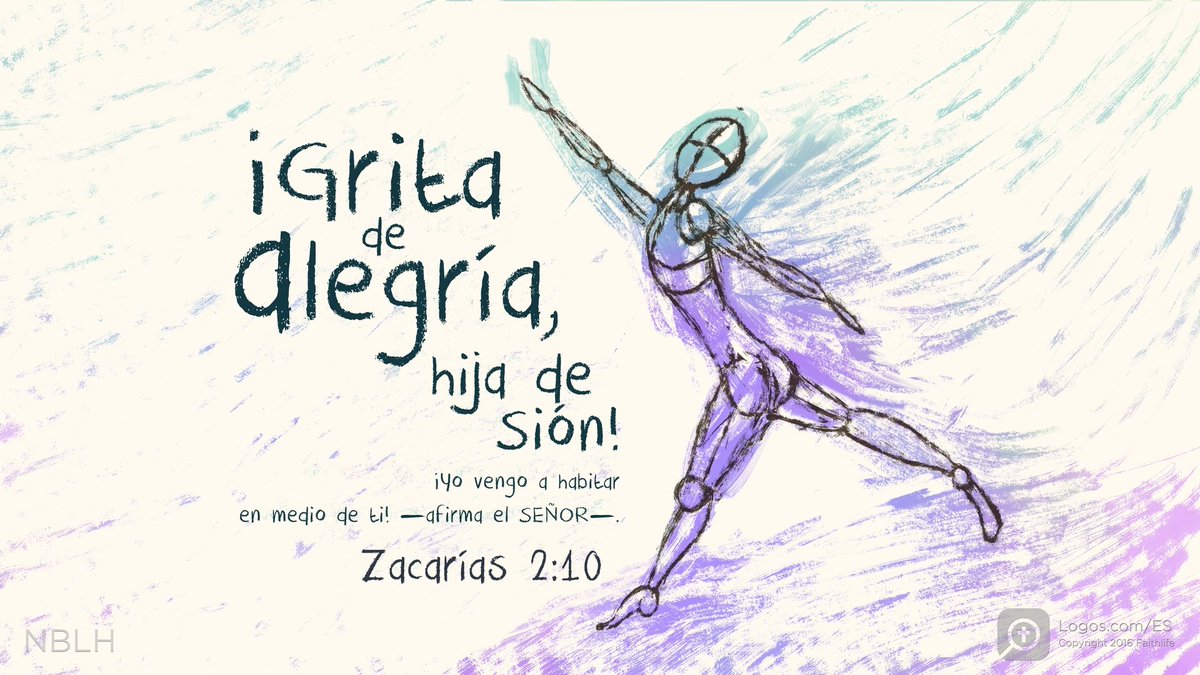 Estoy leyendo Zacarías 2:10 ref.ly/Zec2.10 vía <a href="/Logos/">Logos Bible Study Platform</a>