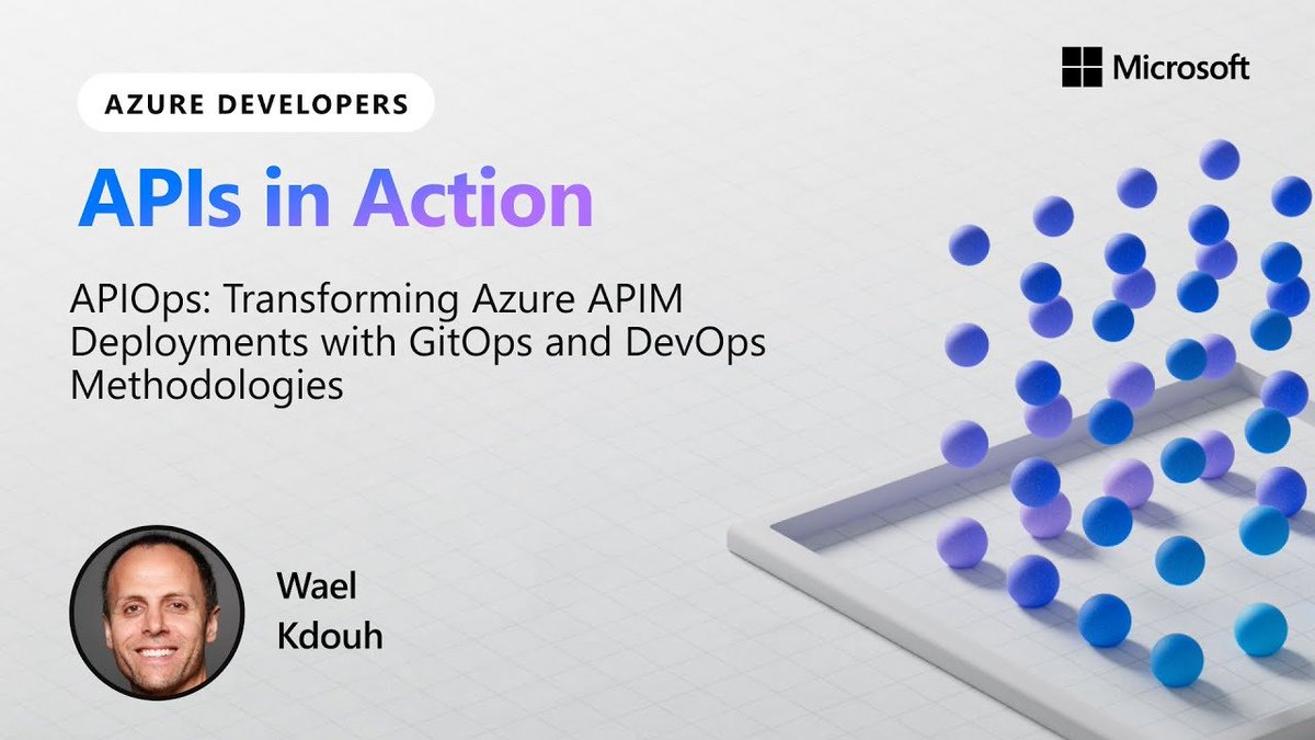 Gain insights into how #APIOps applies the concepts of #GitOps and #DevOps to API deployment, so everyone involved in the lifecycle of API design, development, and deployment have self-service and automated tools they need. 🎥 msft.it/6013cUqFS