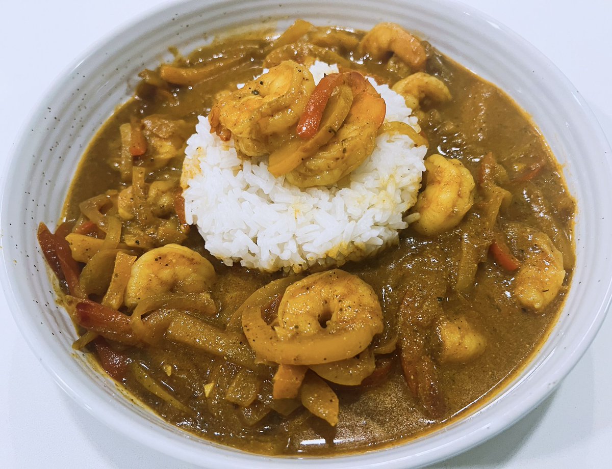 KitchenTae's tweet image. Curry shrimp 👩🏾‍🍳 🍤💕
