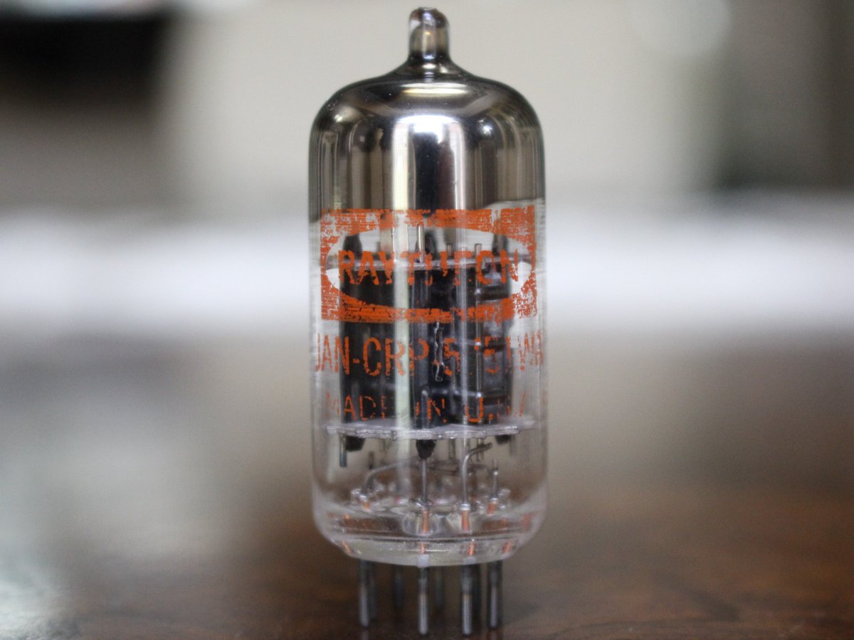 VTubeAudio's tweet image. Raytheon 5751WA 1960's - JAN CRP / Black Plates / Triple Mica / Windmill Tube, Tests NOS &amp;lt;&amp;lt; get it here &amp;gt;&amp;gt; rvrb.io/1960-s-5751wa-…