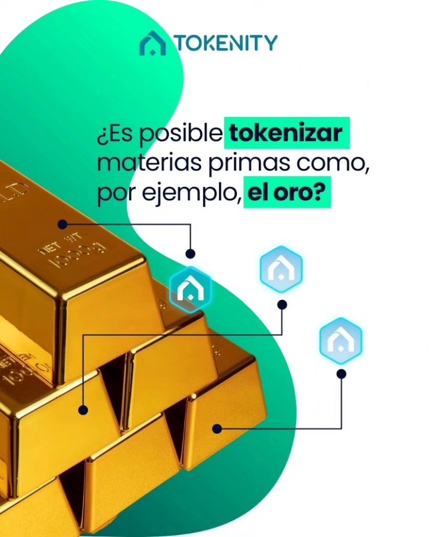 TOKENITY's tweet photo. La tokenización no solo es exclusiva del sector inmobiliario. También se puede aplicar a las materias primas y a un sinnúmero de ideas de negocio. Es tan flexible que expande tus oportunidades. ✅ https://t.co/TY5N7FR2fh