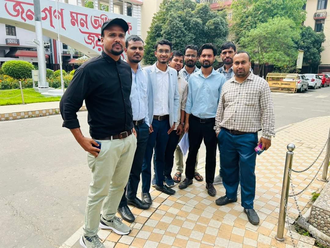 DrMafuzur's tweet photo. Glad to know that the ABVP delegates met Assam HM @keshab_mahanta regarding the 𝐄𝐱𝐞𝐦𝐩𝐭𝐢𝐨𝐧 of pharmacy students from the 𝐄𝐱𝐢𝐭 exam.

Representatives of pharmacy students also had a positive discussion with the Secretary, H&FW @mygovassam.

The government has given positive response & assured them of solving the issues very soon. Happy to have guided them a bit.

#Justice4PharmacyStudentsOfAssam