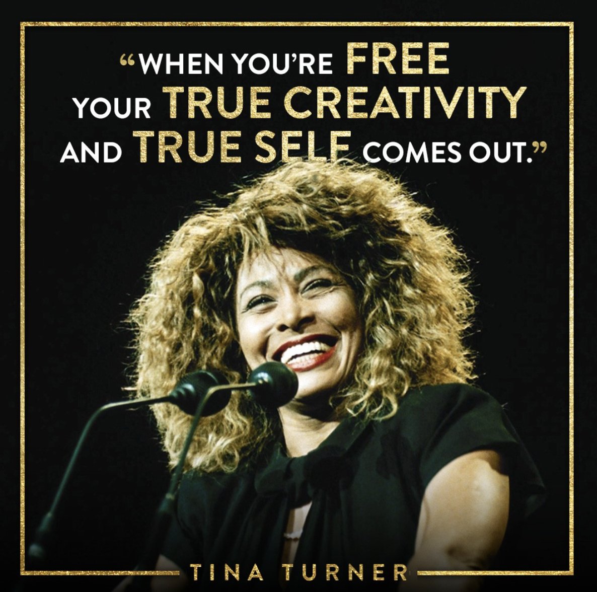 Tina embodied what it truly means to be free 💛 #TinaTurner