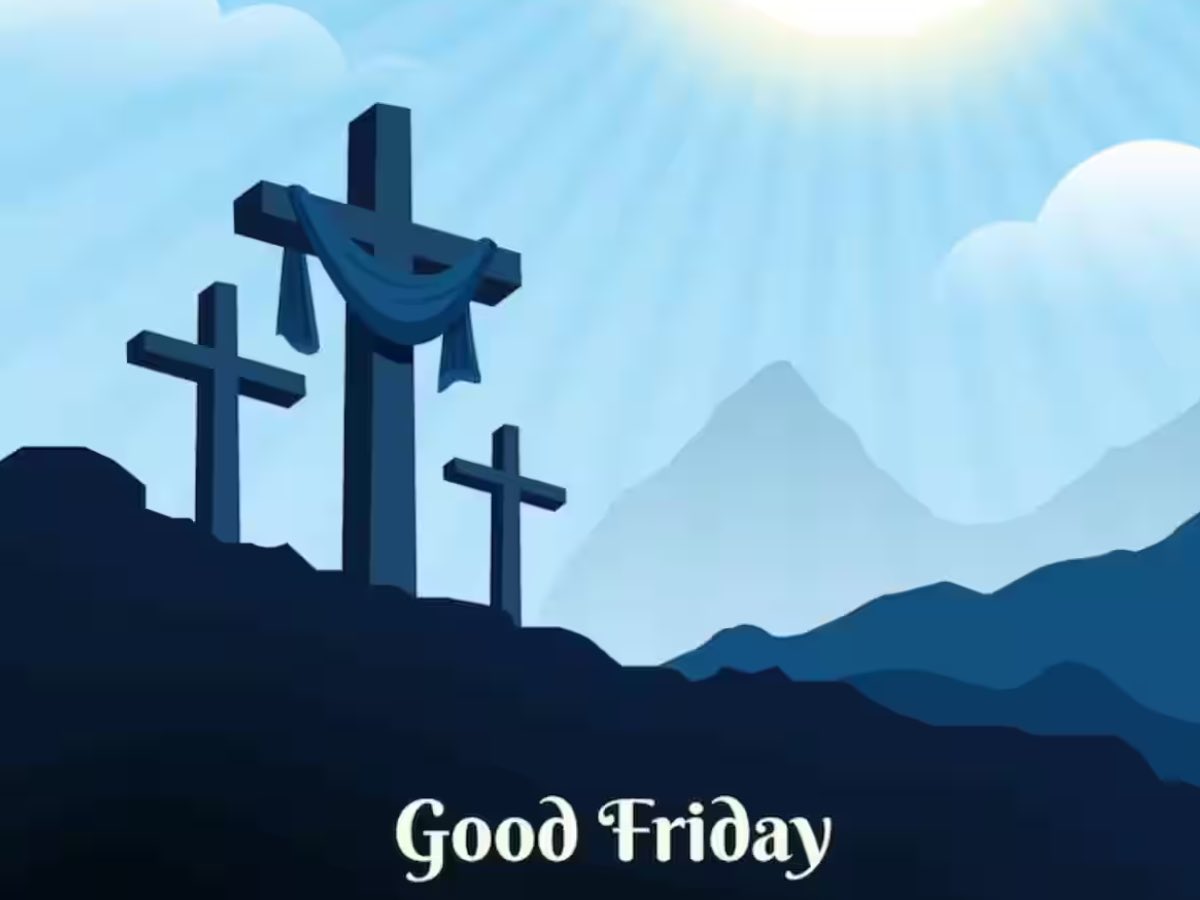 It's Good Friday, a solemn reminder of the depth of Jesus Christ's love and the promise of salvation and forgiveness for our sins. May this holy day bring comfort in the love of the Saviour and the promise of eternal life. Wishing you a blessed Good Friday.