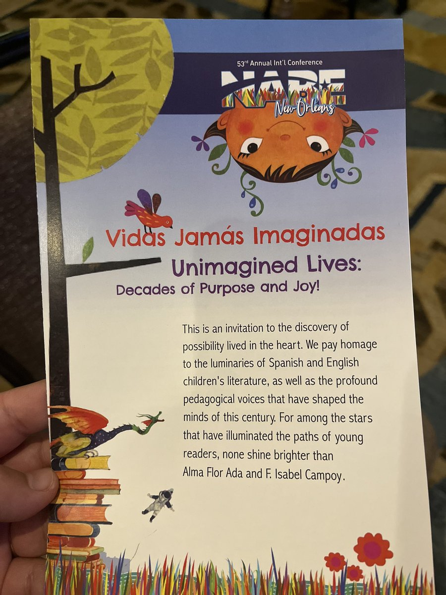 Day 2 of #NABE2024 and my educator cup is full and overflowing listening to many great speakers and sessions! Alma Flor Ada and F. Isabel Campoy keynote today. ❤️ #BilingualismIsMySuperPower #mulitlingualism