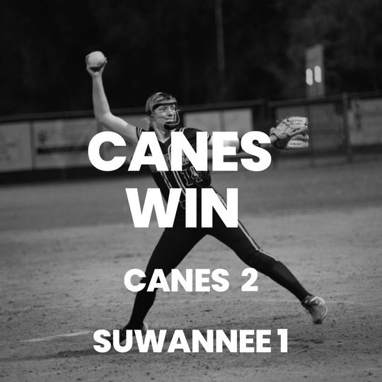 Canes take the win over Suwanne 2-1!