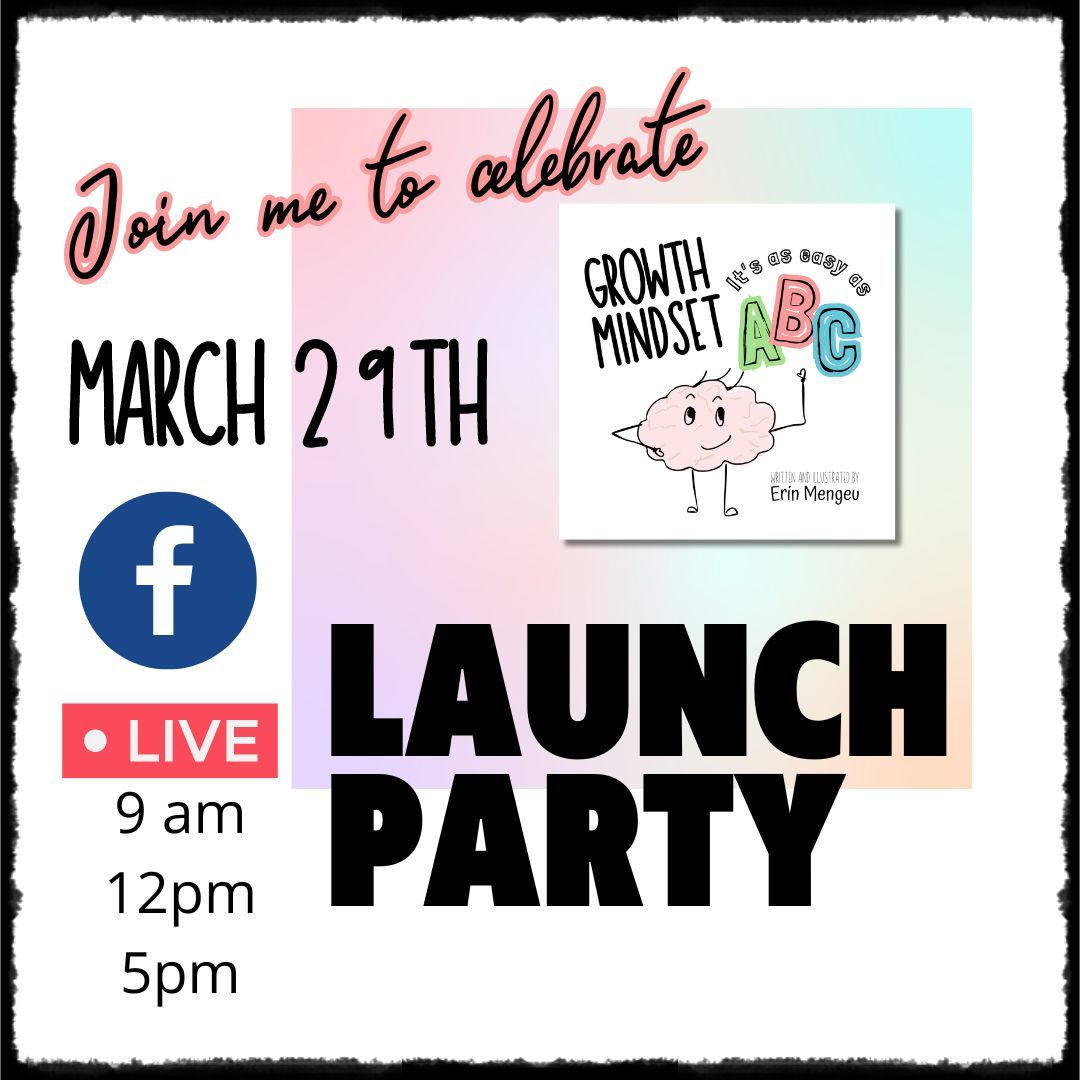 I will be giving away a #BigLifeJournal at the 12pm. segment of our Launch Party for #GrowthMindset It's as Easy as ABC! Join us on Facebook Live!