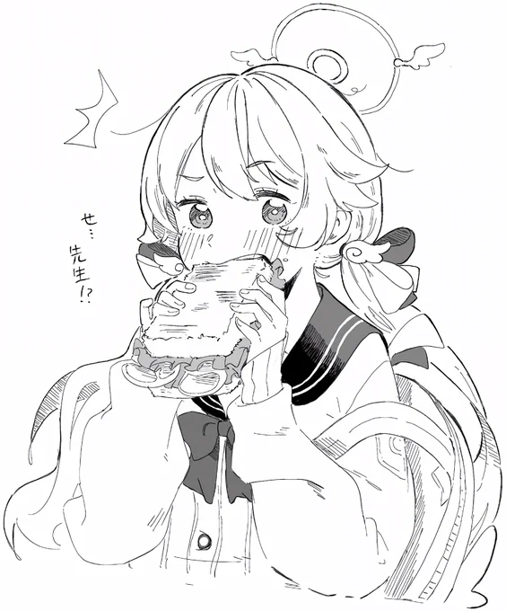 絵チャお邪魔しました～いっぱい食べるヒフミ～ 