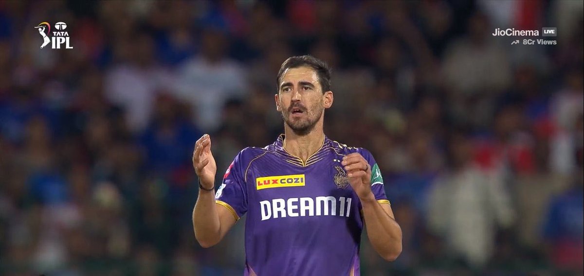 Kkr Paid 28 Lakh Per ball for starc. 
Chill 🥹