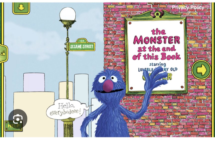 dhaggs20001's tweet photo. There's a Monster at the End of this Book - by Grover https://t.co/hv5mfqGB6C